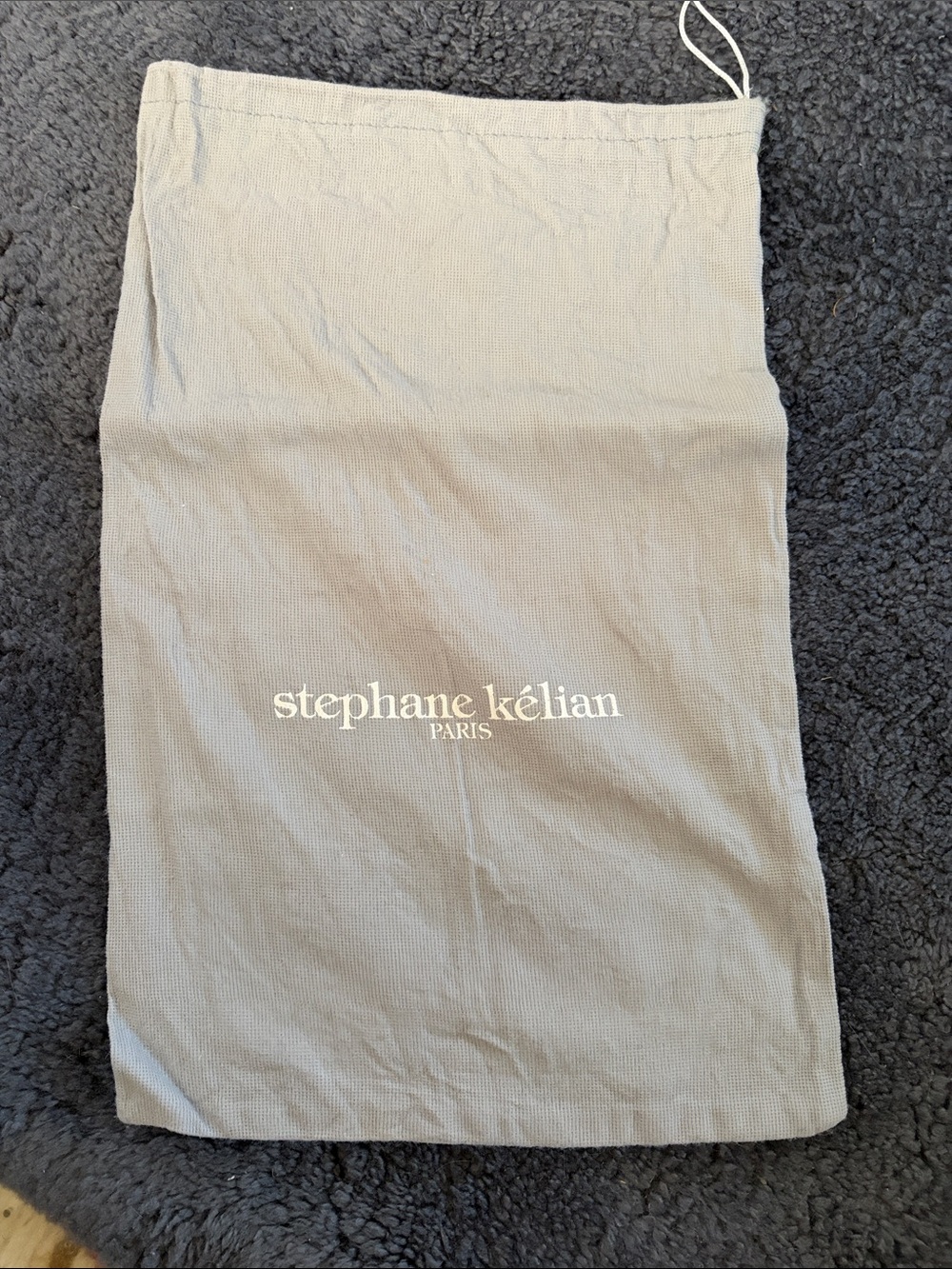 Stephane Kelian Beige Logo Dust Bag